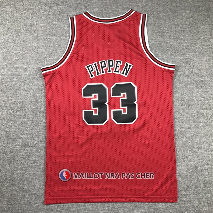 Maillot Enfant Chicago Bulls Scottie Pippen NO 33 Mitchell & Ness 1997-98 Rouge